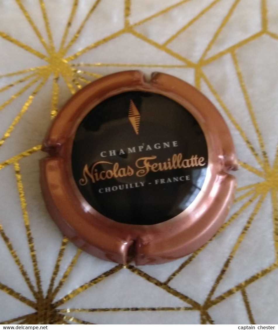 PLAQUE DE MUSELET DE CHAMPAGNE " NICOLAS FEUILLATTE " - Feuillate