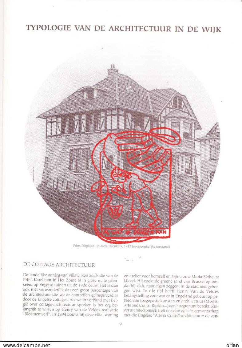 Waardevol Tijdschrift St-Lucasarchief Brussel 1995 / Inventaris Bouwkundig Erfgoed Villawijken Knokke-Heist & Duinbergen