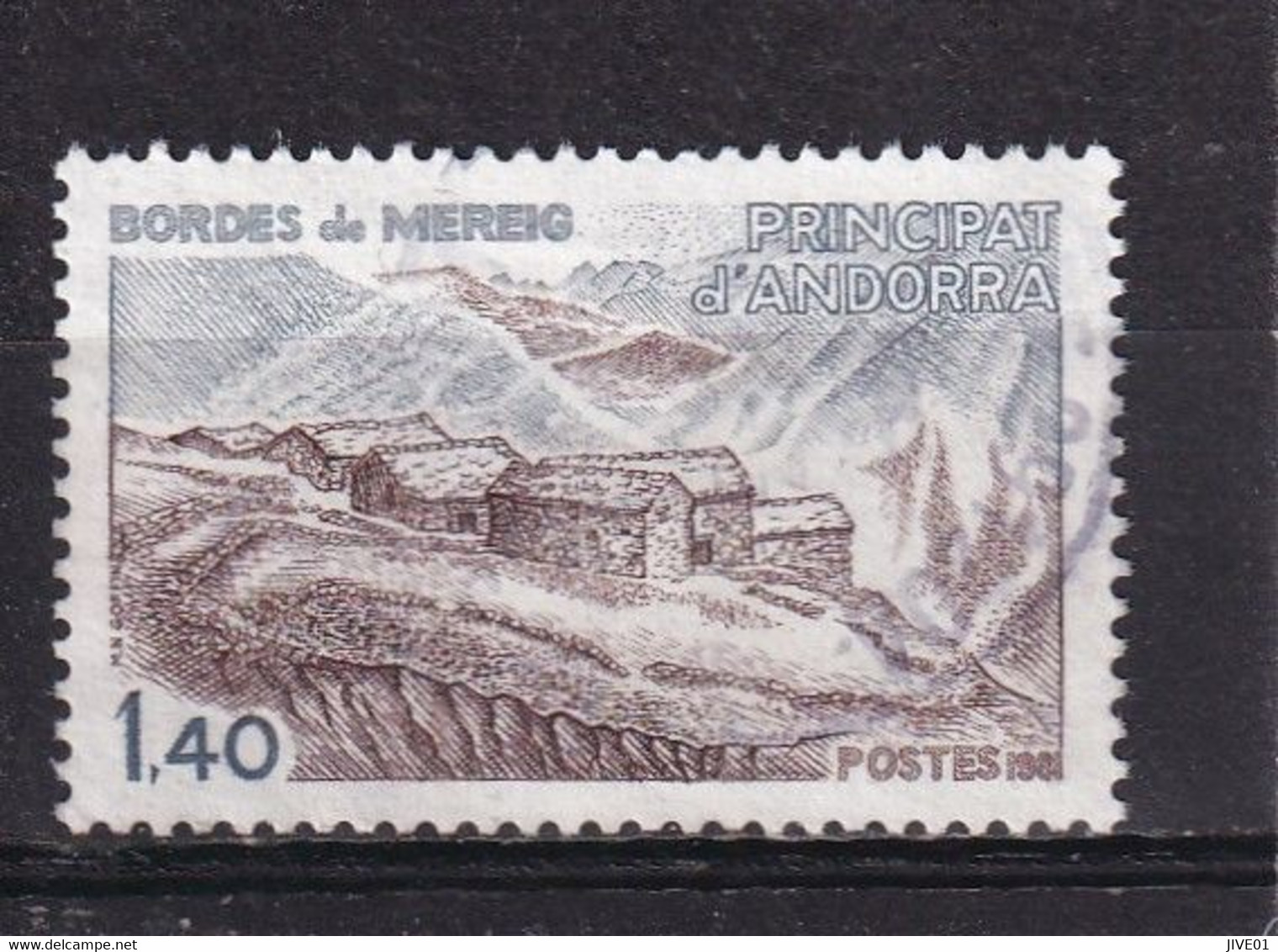 ANDORRE 1981 :  OBLIT. N° 291 ARCHITECTURE - Used Stamps