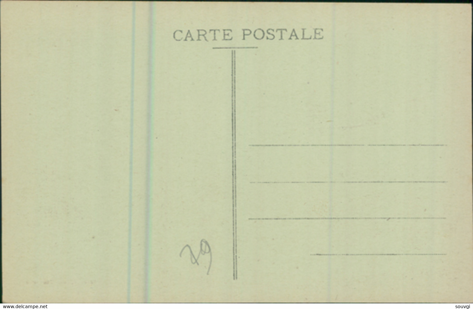 60 THOUROTTE / La Boucherie Coopérative / CARTE ANIMEE RARE - Thourotte