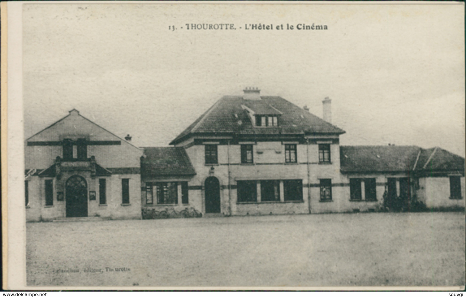 60 THOUROTTE / L'Hôtel Et Le Cinéma / - Thourotte