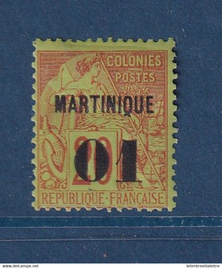 ⭐ Martinique - YT N° 3 * - Neuf Avec Charnière ⭐ - Unused Stamps