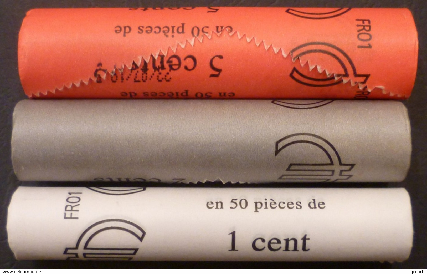 Andorra - 1 + 2 + 5 Centesimi 2019 - Rotolini 50 Pezzi - Rouleaux