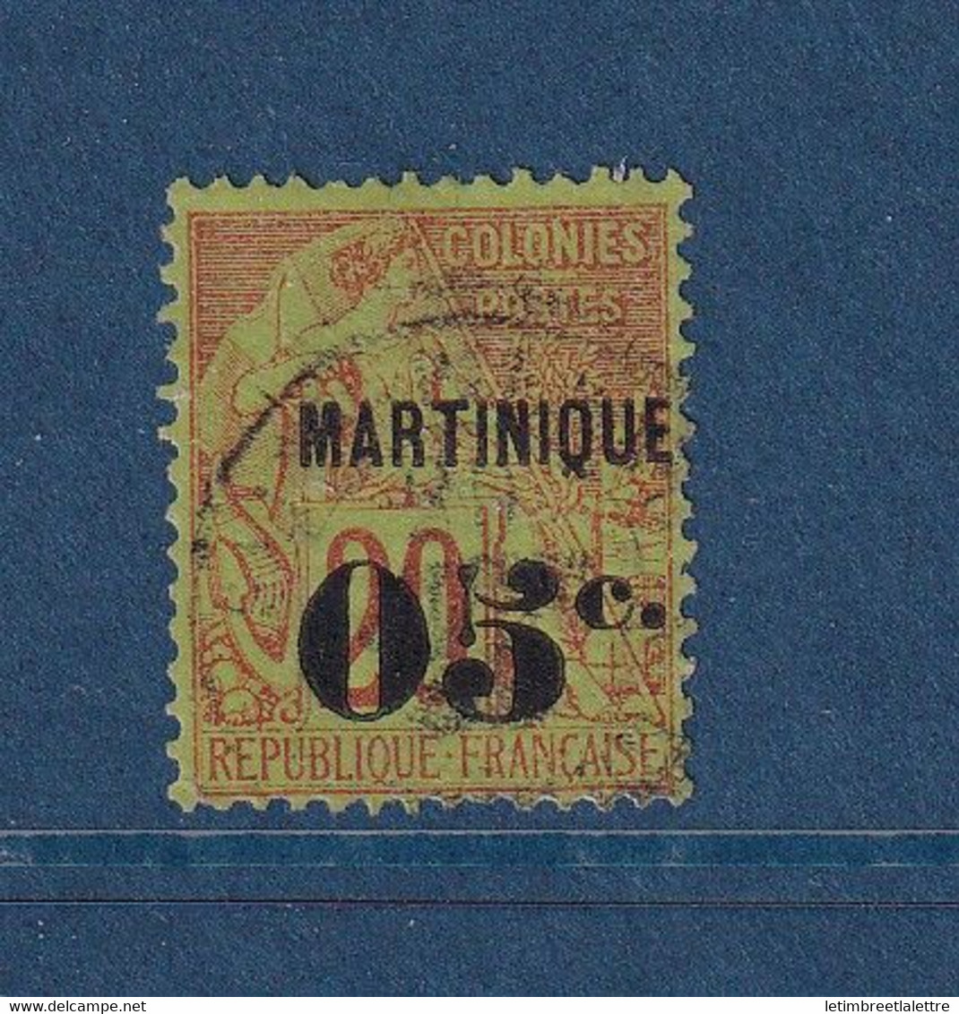 ⭐ Martinique - YT N° 11 - Oblitéré ⭐ - Used Stamps