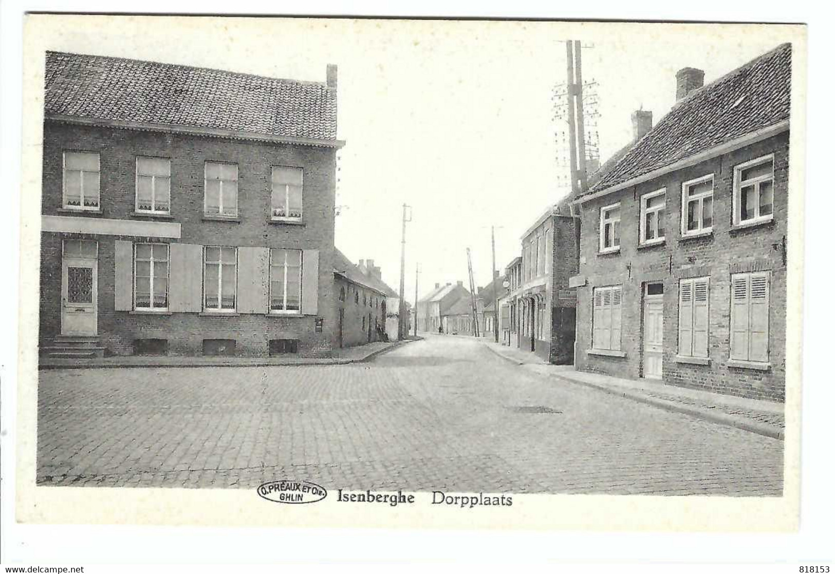 Isenberge  Isenberghe   Dorpplaats - Alveringem