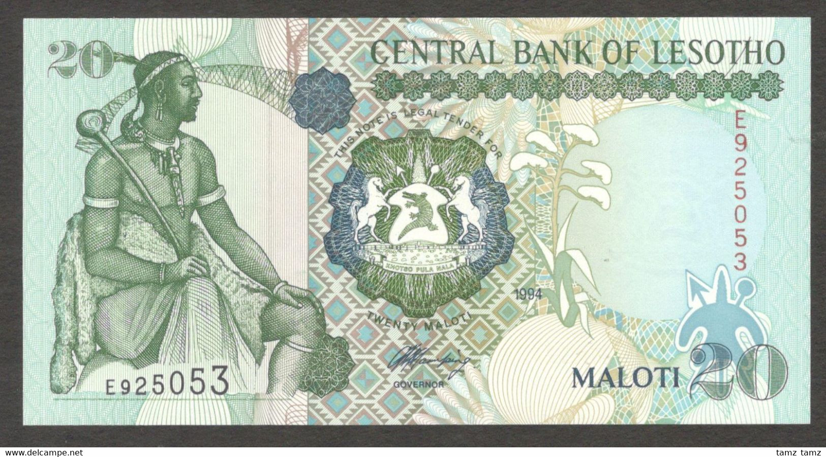 Lesotho 20 Maloti 1994 UNC - Lesotho