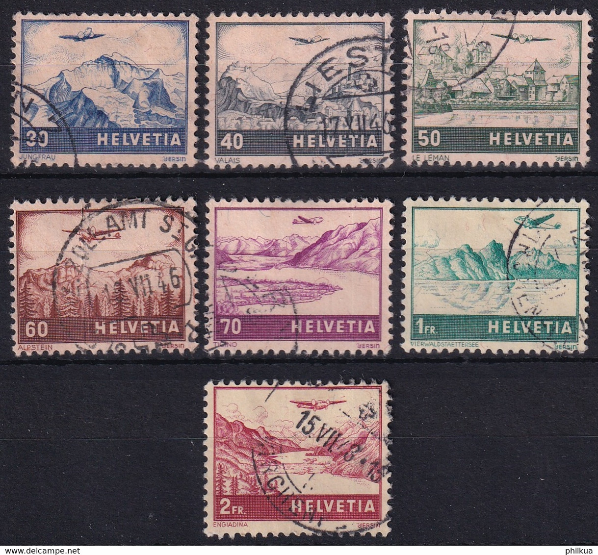 Lot Flugpost / Luftpost - Gestempelt / Canceld - Unterschiedliche Erhaltung Gemäss Scans - - Lotes/Colecciones