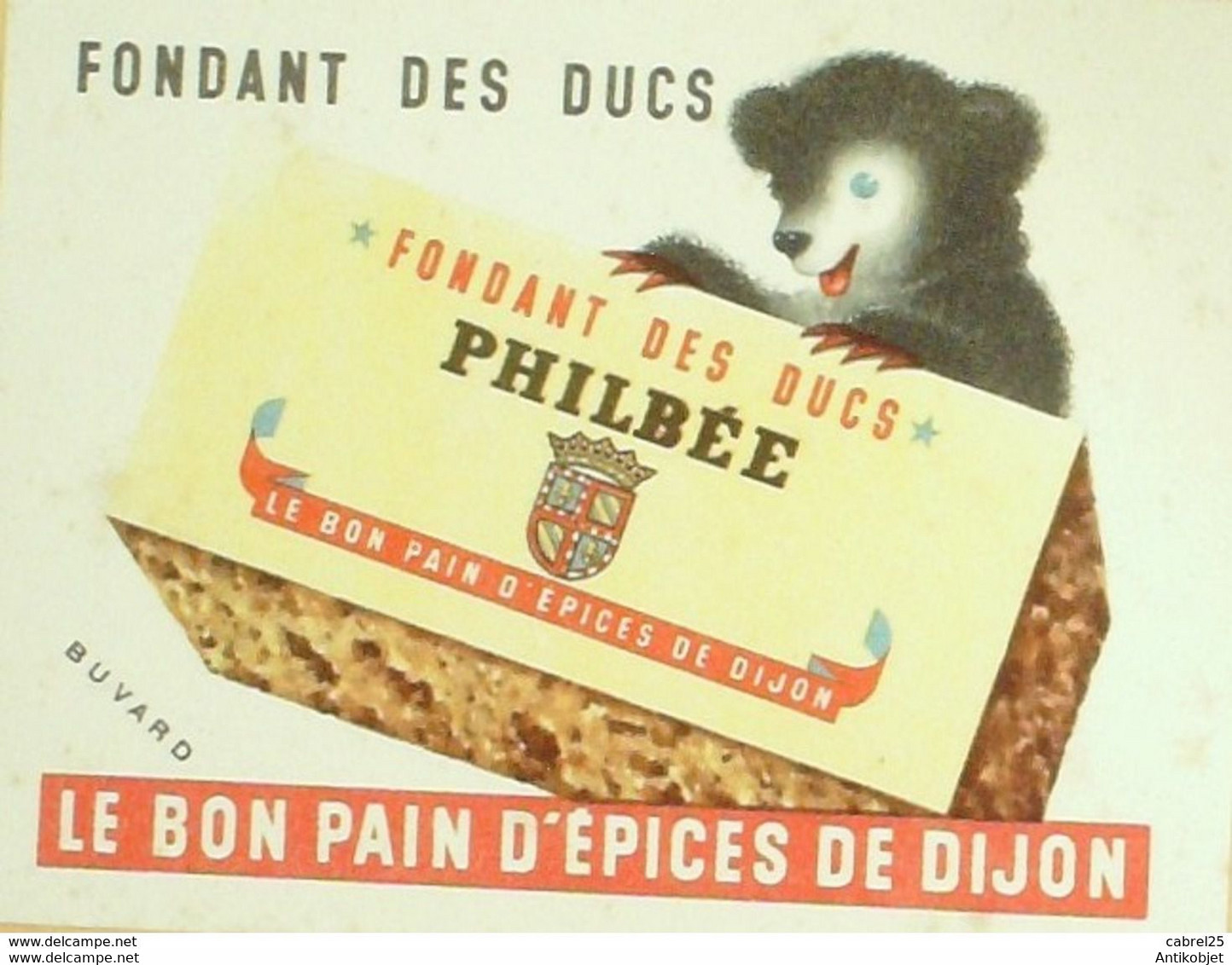 Buvard PHILBEE Biscuiterie - Cake & Candy