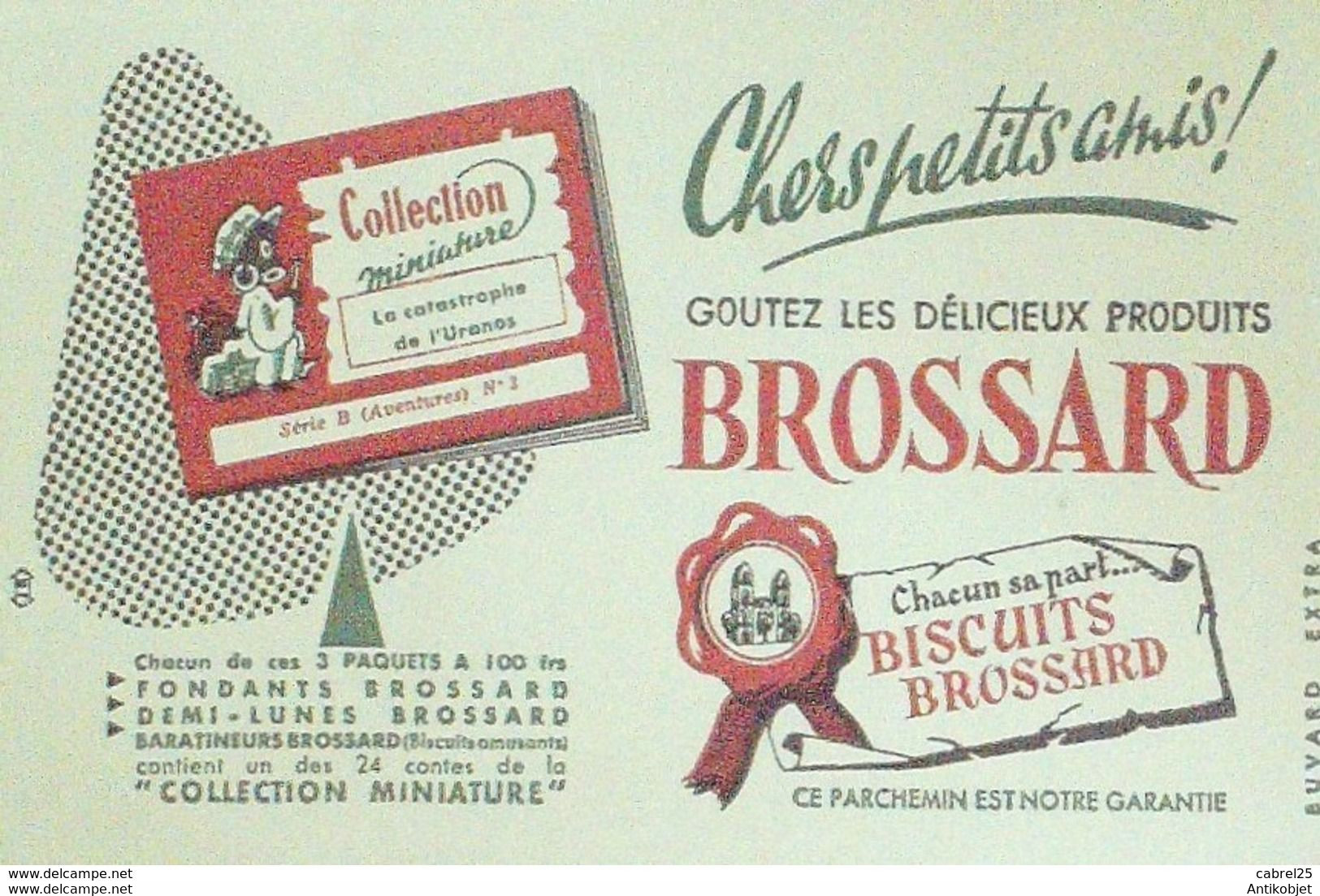 Buvard BROSSARD Biscuiterie - Süssigkeiten & Kuchen