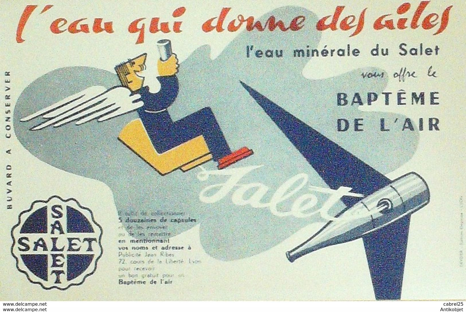 Buvard SALET Eau Minérale - Softdrinks