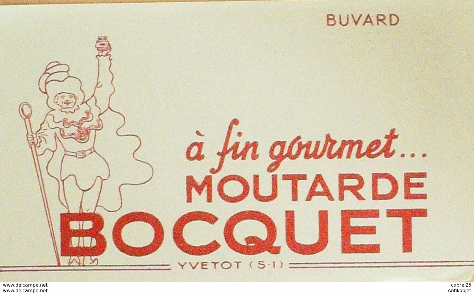 Buvard BOCQUET Moutarde - O