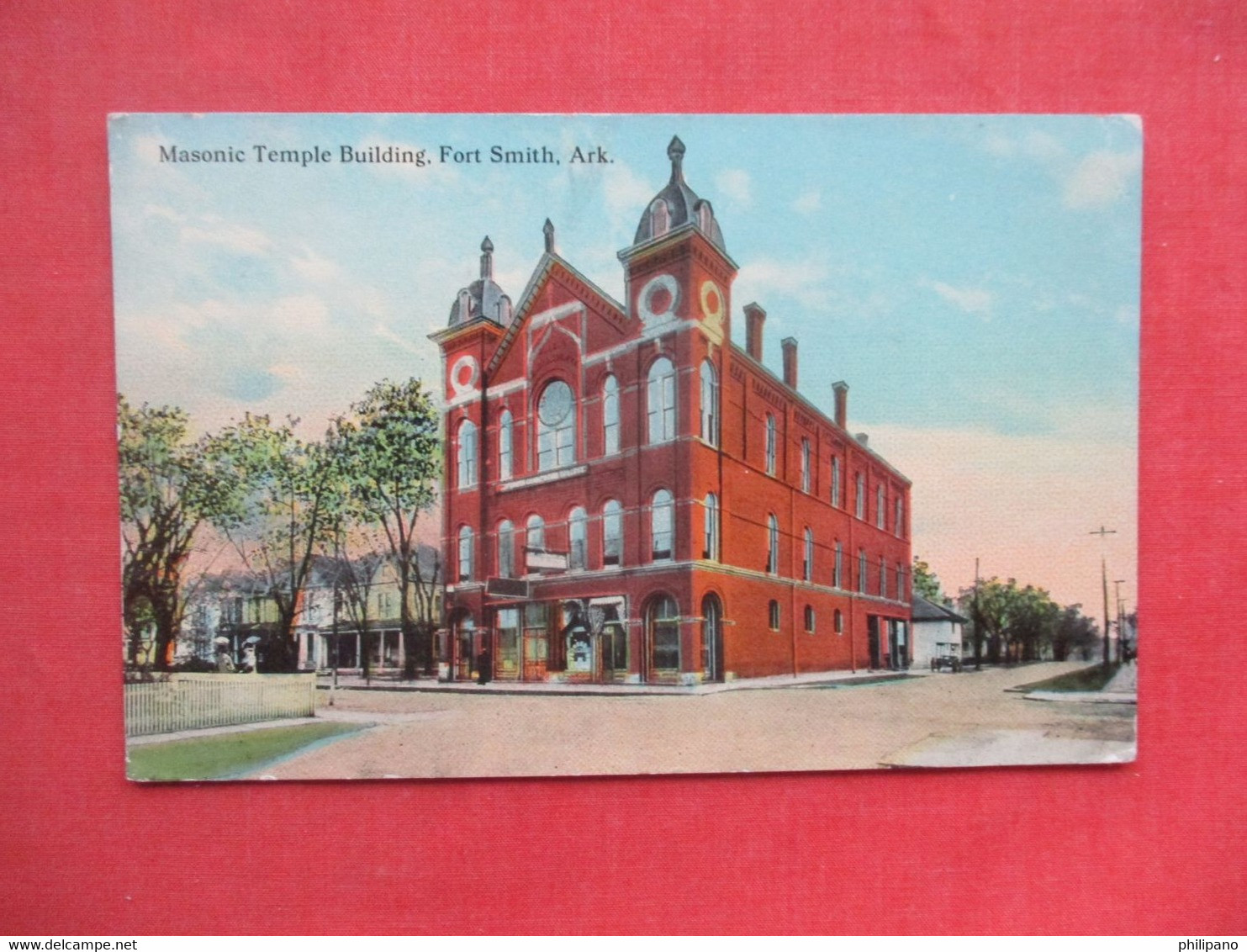 Masonic Temple.   Fort Smith - Arkansas > Fort Smith     Ref 5913 - Fort Smith