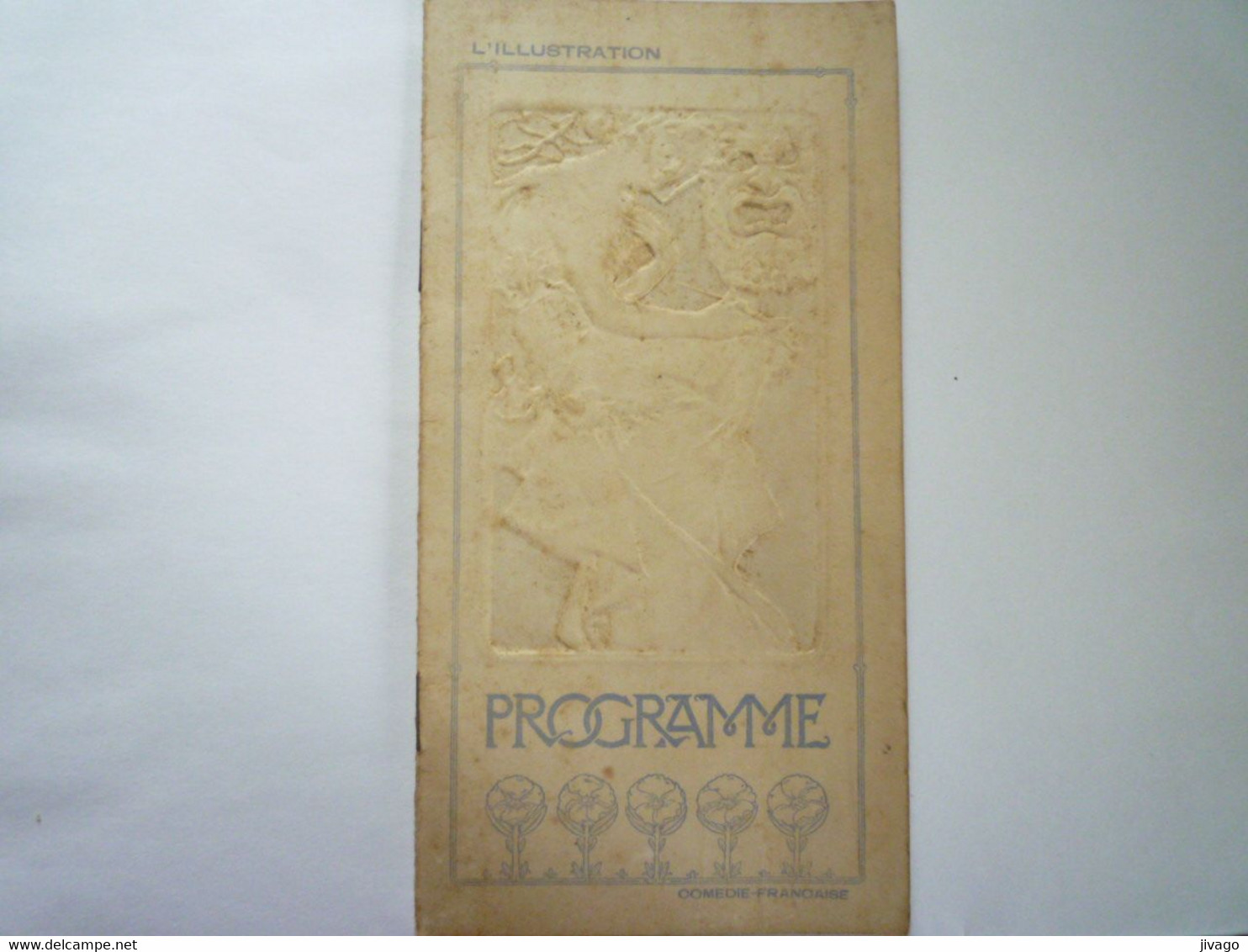 2023  -  219  PROGRAMME De La " Comédie Française "  1907   XXX - Programmi
