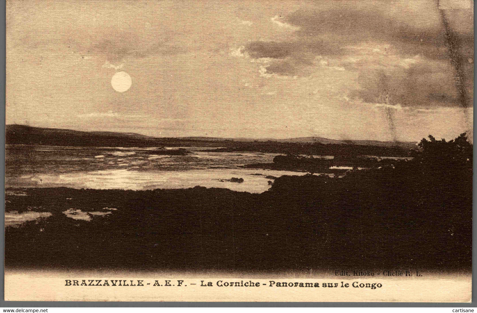 CONGO - Brazzaville - La Corniche - Panorama Du Congo - Congo Français