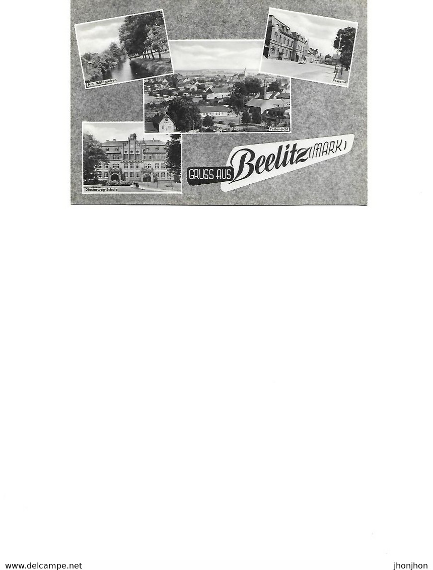 Germany - Postcard Unused -  Beelitz -  Collage Of Images - Beelitz