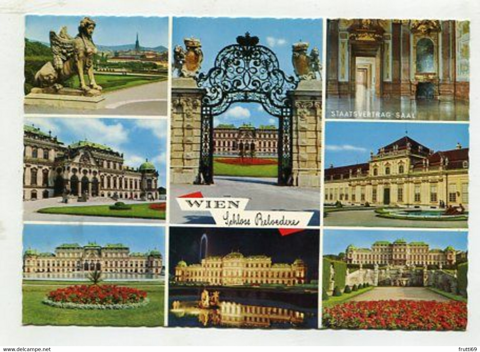 AK 109875 AUSTRIA - Wien - Schloss Belverde - Belvedere