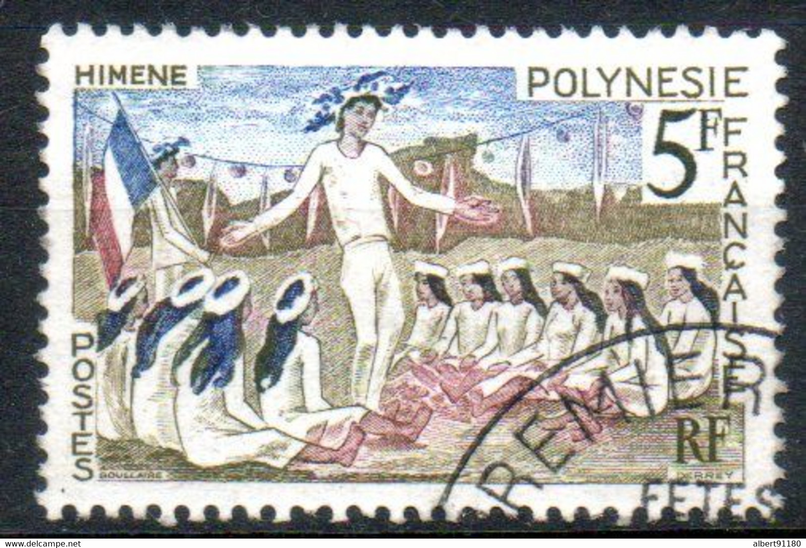 POLYNESIE Himène 1967 °47 - Usati