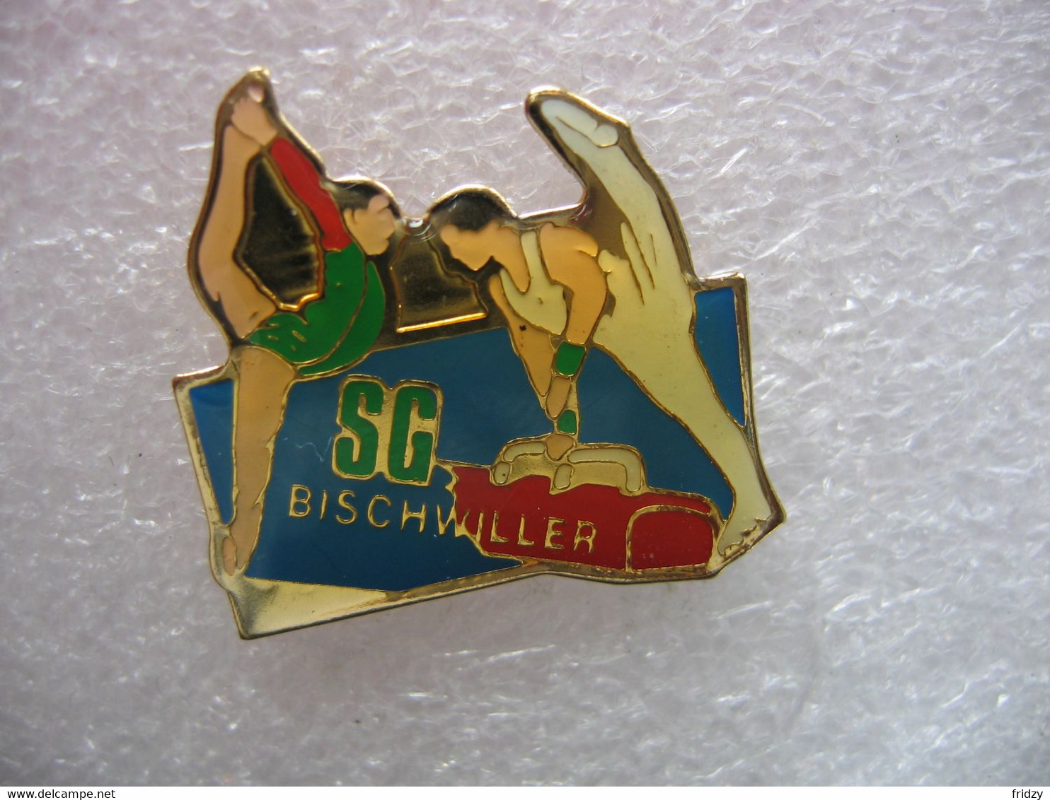 Pin's De La Société De Gymnastique De La Ville De BISCHWILLER (Dépt 67) - Gymnastique