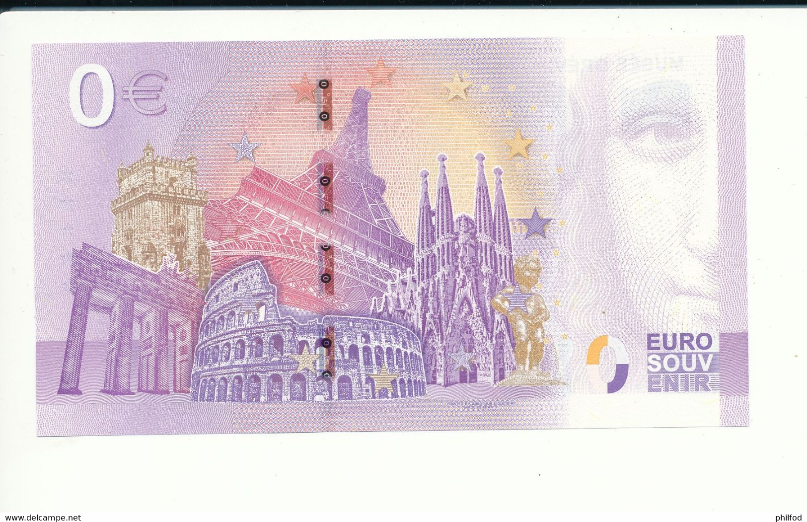 Billet Touristique 0 Euro - MUSEE GREVIN - PARIS - 2020-1 - UEML - ANNIV - N° 4682 - Billet épuisé - Autres & Non Classés