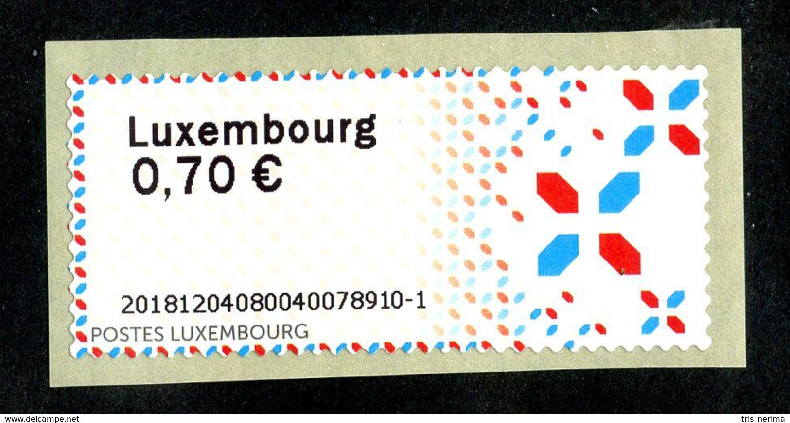 354 Lux 2018 YT.7 Mnh** (Offers Welcome!) - Automatenmarken