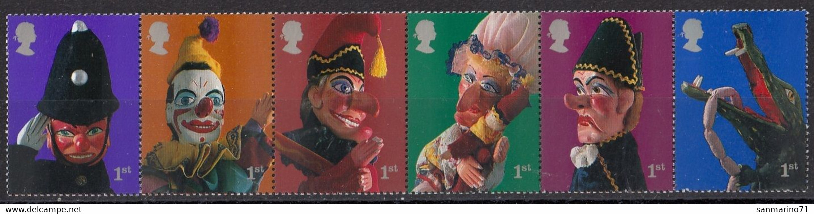 GREAT BRITAIN 1946-1951,unused - Puppets