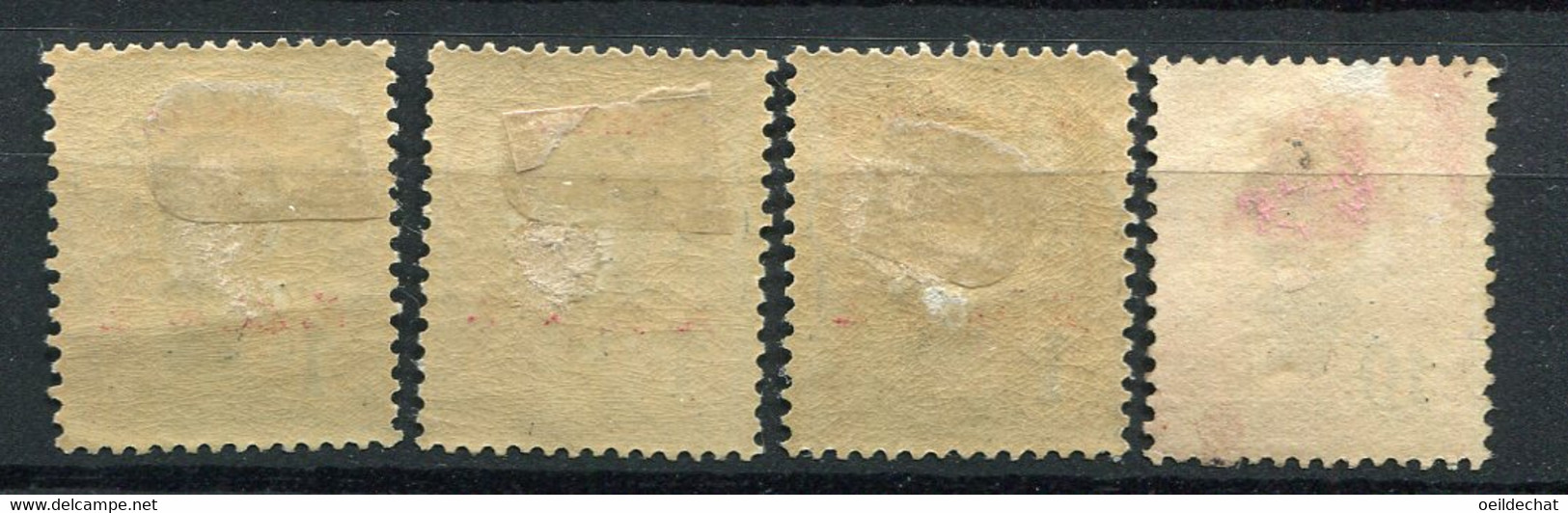 24699 Hoï-Hao, Pakhoi, Kouang-Tcheou,Tchongking  N°49*,34*,18*,86°   1919  B/TB - Unused Stamps