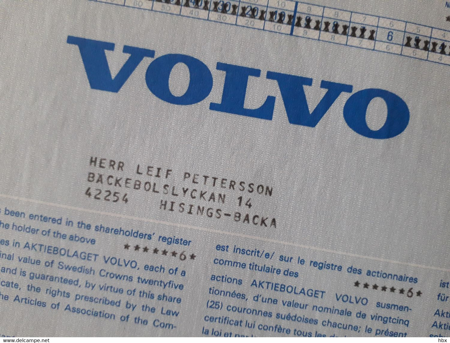 Volvo AB - 1984 - Cars