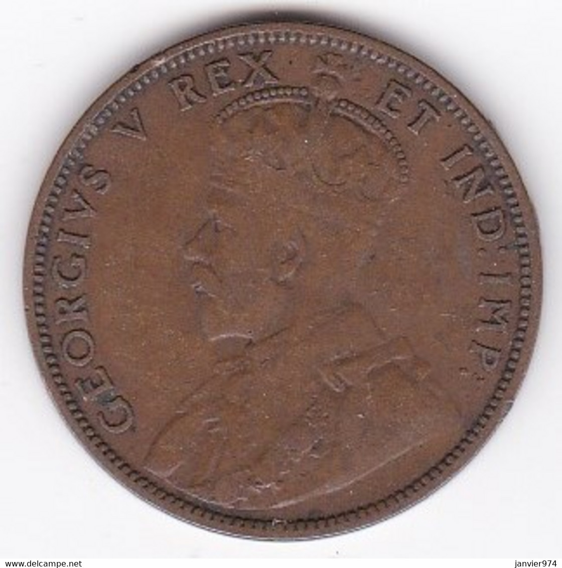 Canada . 1 Cent 1911 . George V . Cuivre - Canada