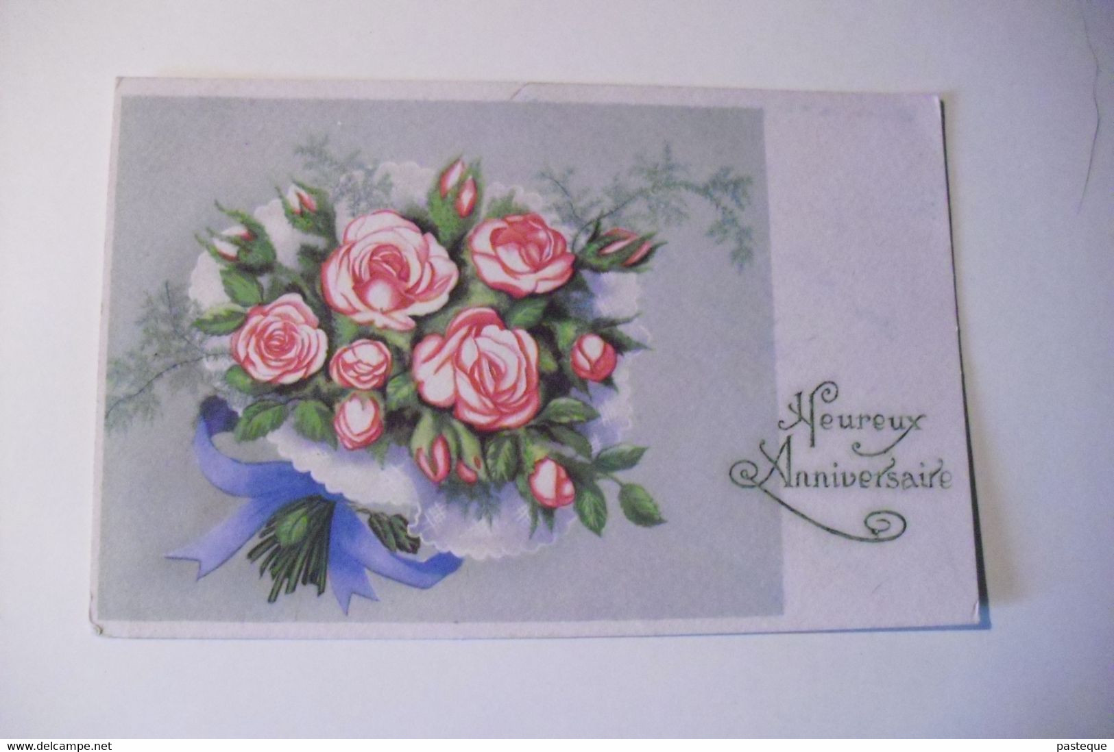 CARTE D'ANNIVERSAIRE - Heureux Anniversaire - Sonstige & Ohne Zuordnung