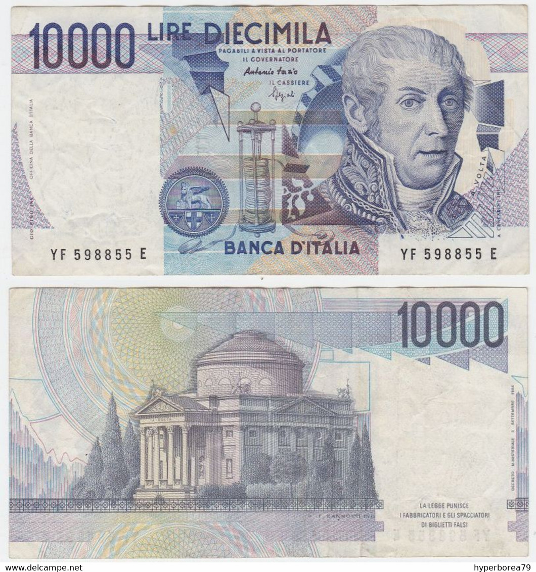 Italy P 112 C - 10.000 Lire 3.9.1984 - VF - 10.000 Lire