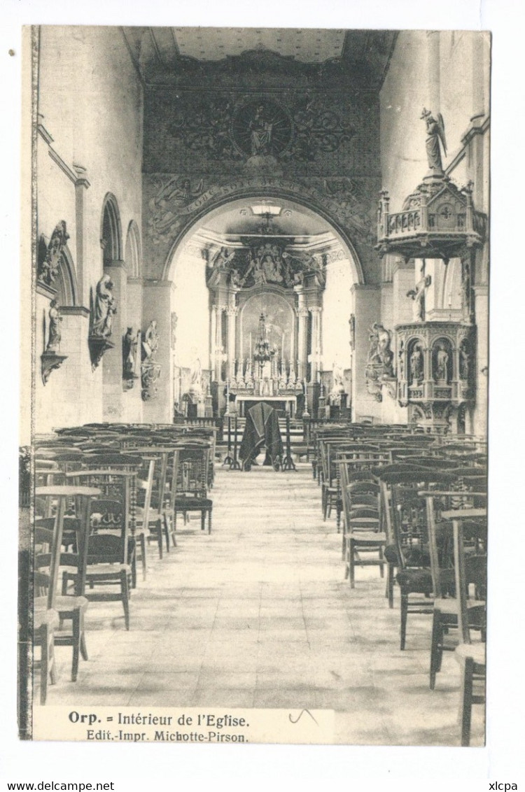 Orp Intérieur De L'Eglise ( Orp Jauche ) - Orp-Jauche