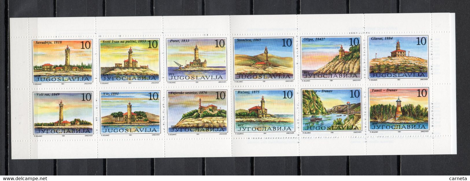 YOUGOSLAVIE CARNET   N° C2354   NEUF SANS CHARNIERE COTE  ? €    PHARE - Carnets