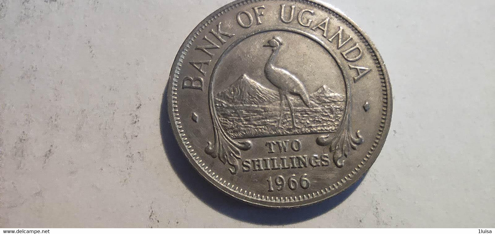 UGANDA 2 Shillings, 1966 - Oeganda