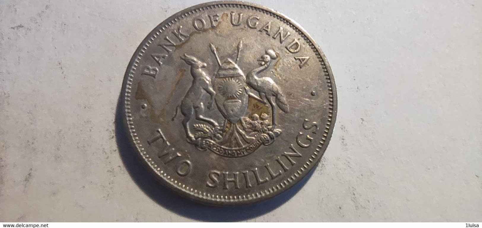 UGANDA 2 Shillings, 1966 - Oeganda