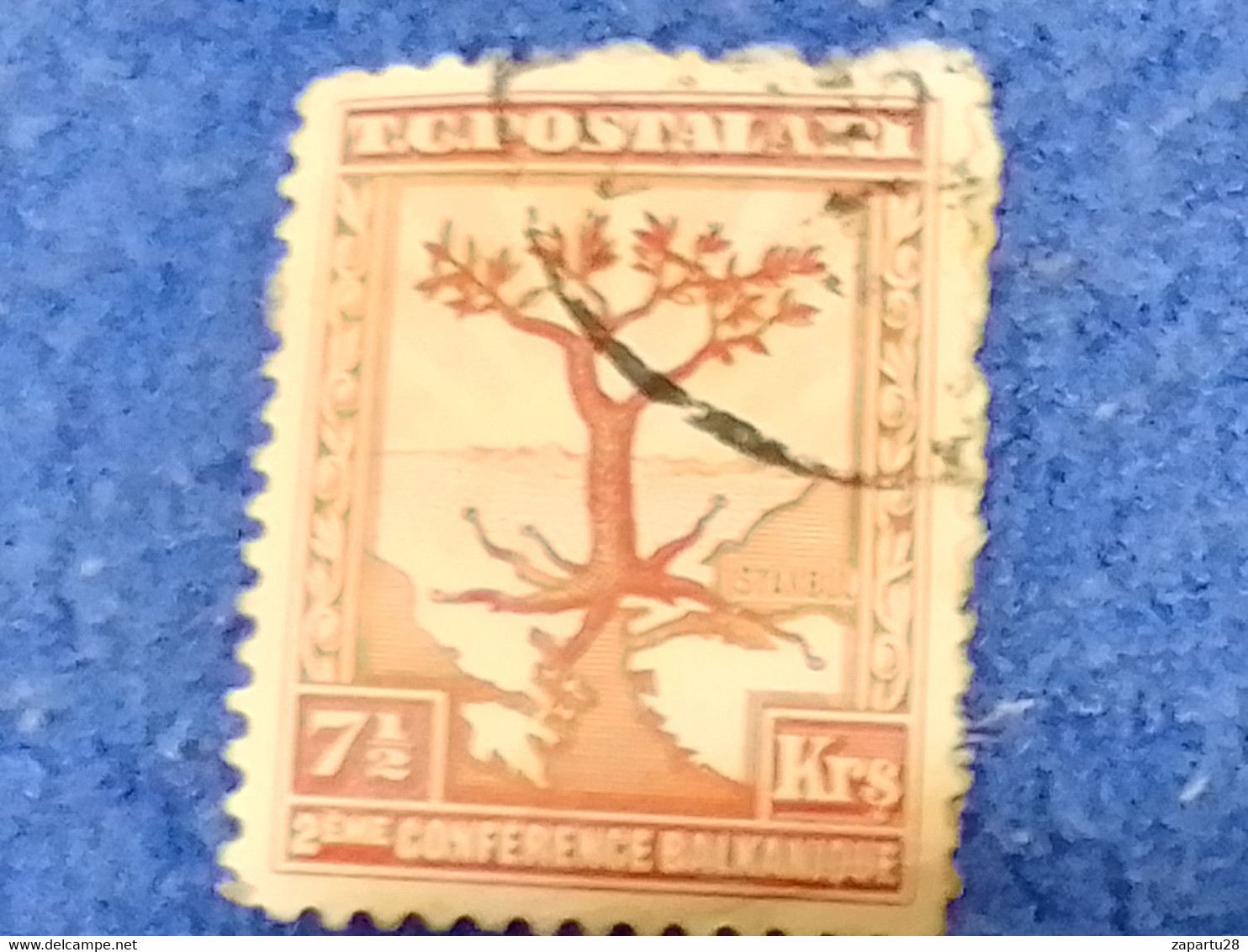 TÜRKİYE.-1930-40-7.50K BALKAN CONFERENCE DAMGALI - Used Stamps