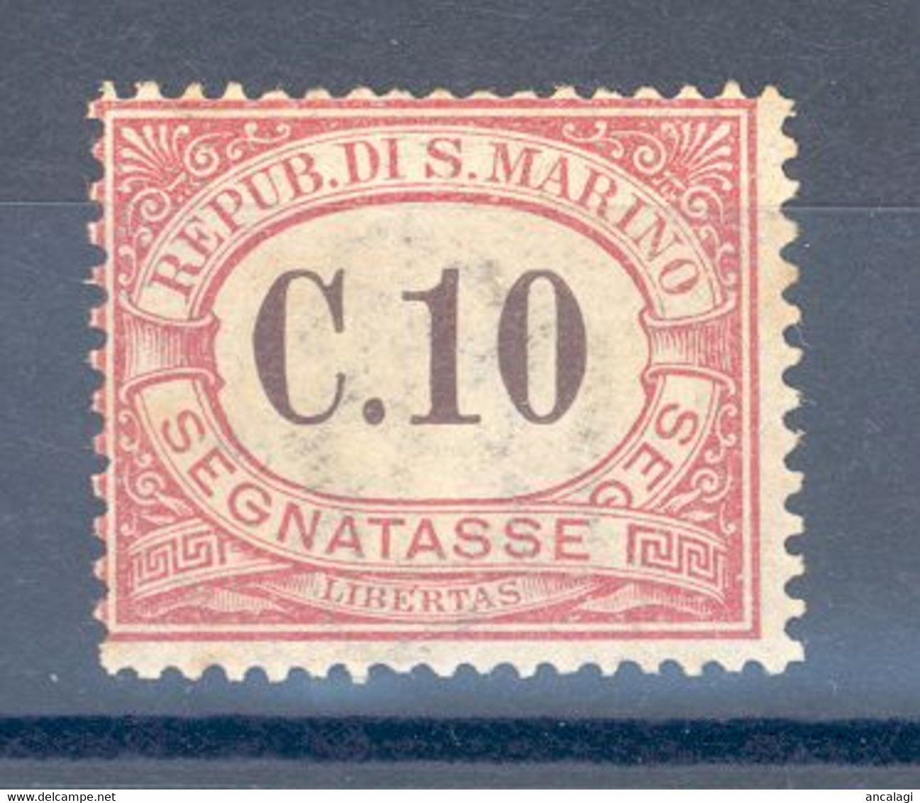 RSM F.lli Nuovi Segnatasse 007 - San Marino 1924 - 1v. C.10 - Postage Due