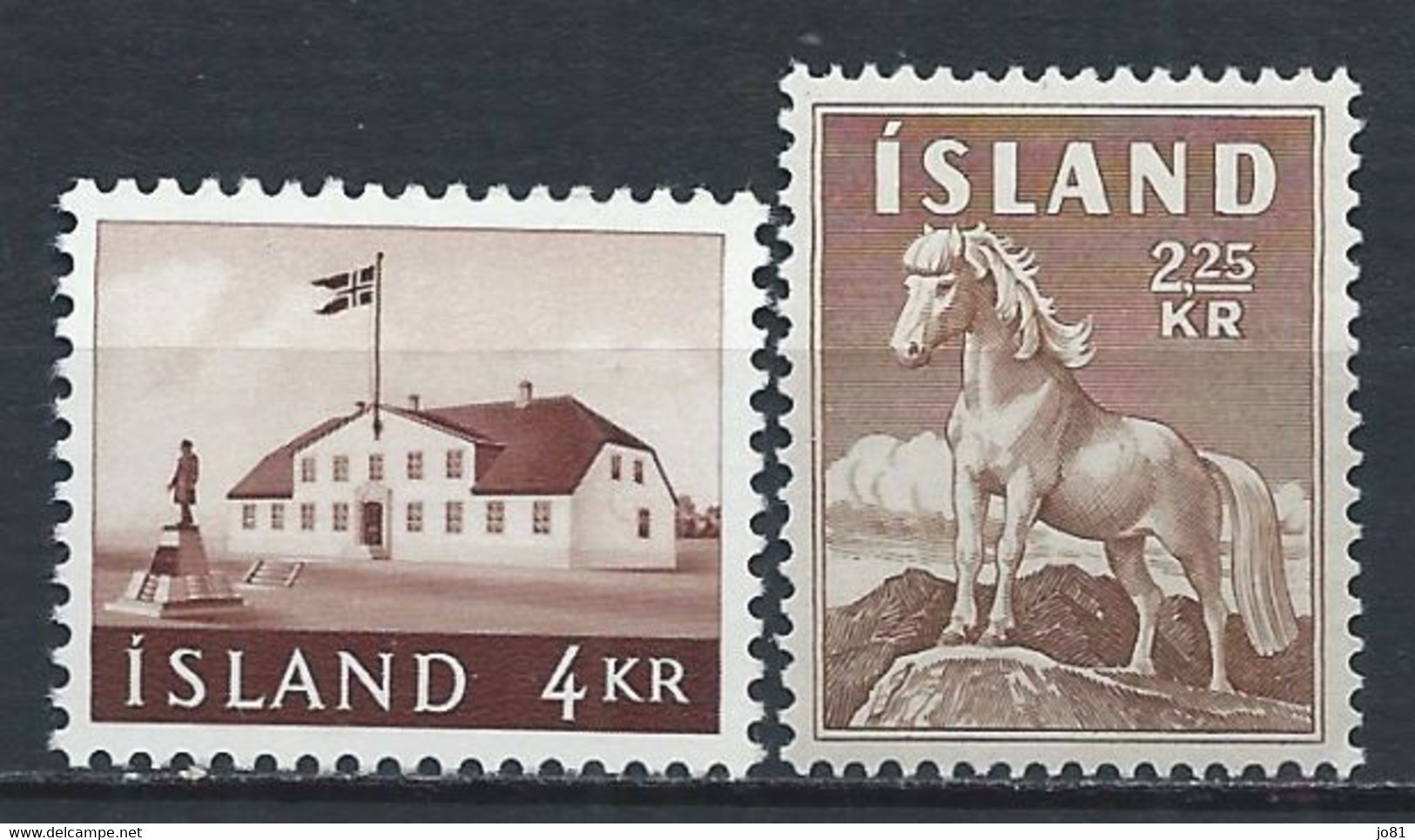 Islande YT 285 + 291 Neuf Sans Charnière XX MNH - Neufs