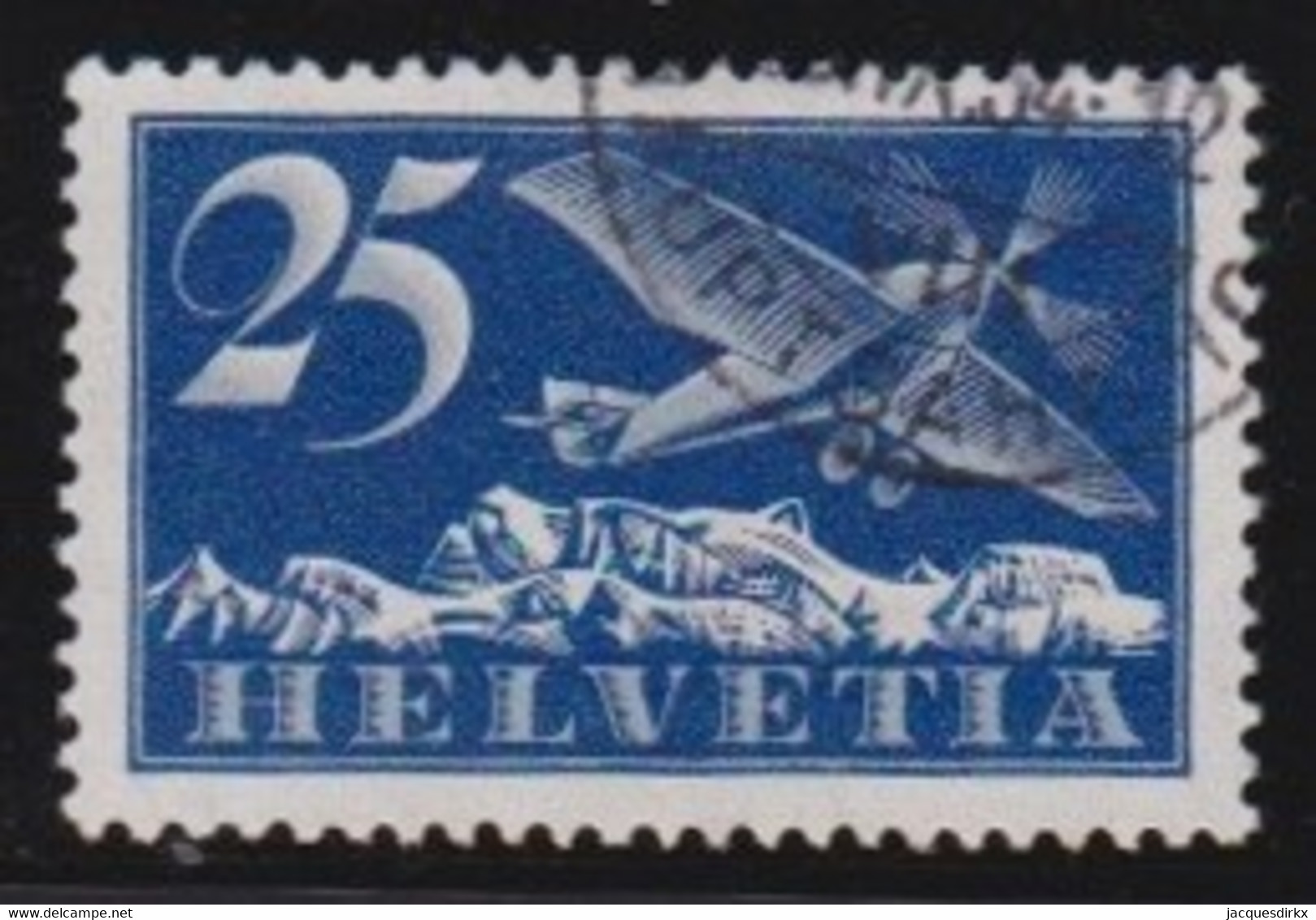 Schweiz    .    Yvert   .   Luft  5        .       O    .    Gestempelt - Used Stamps