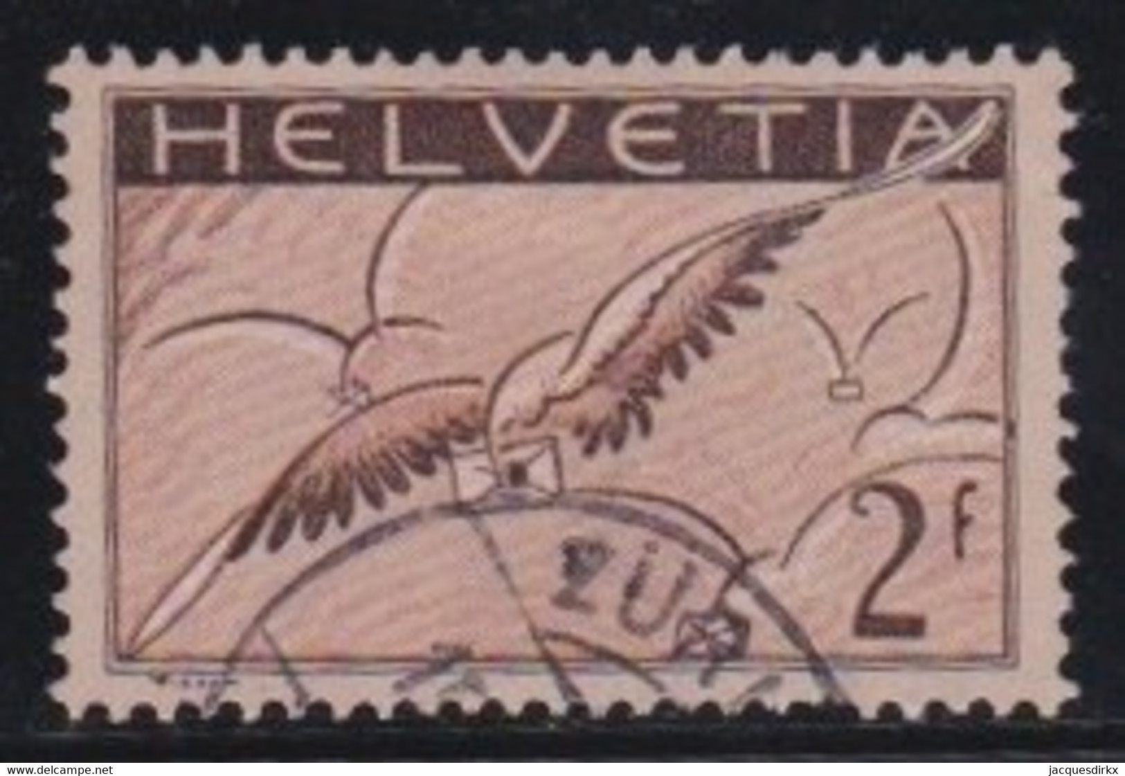 Schweiz    .    Yvert   .   Luft  15      .       O    .    Gestempelt - Used Stamps