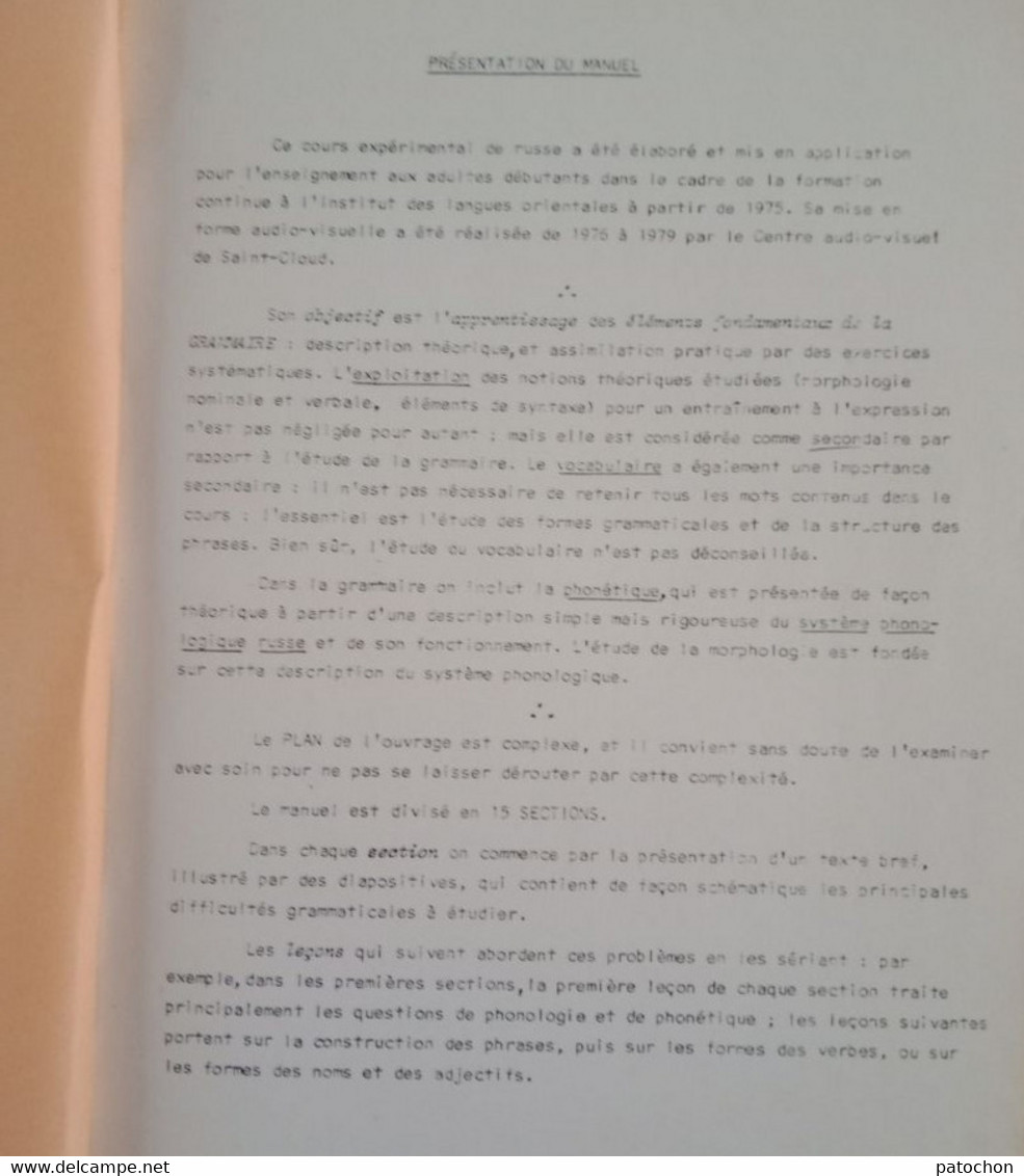 Apprendre Comprendre La Russie Russe Etudiant Chercheur URSS Questions Réponses! - Lotti E Stock Libri