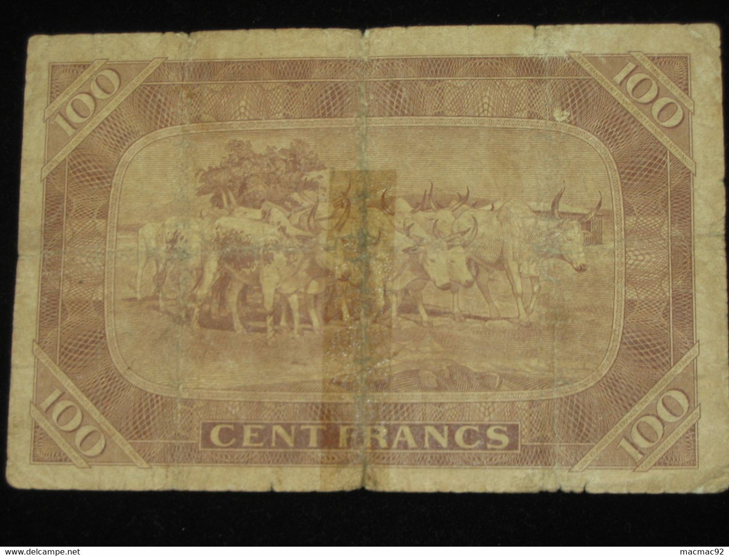 MALI - 100 Francs 1960 - Banque Centrale De La République Du Mali  **** EN ACHAT IMMEDIAT **** - Mali