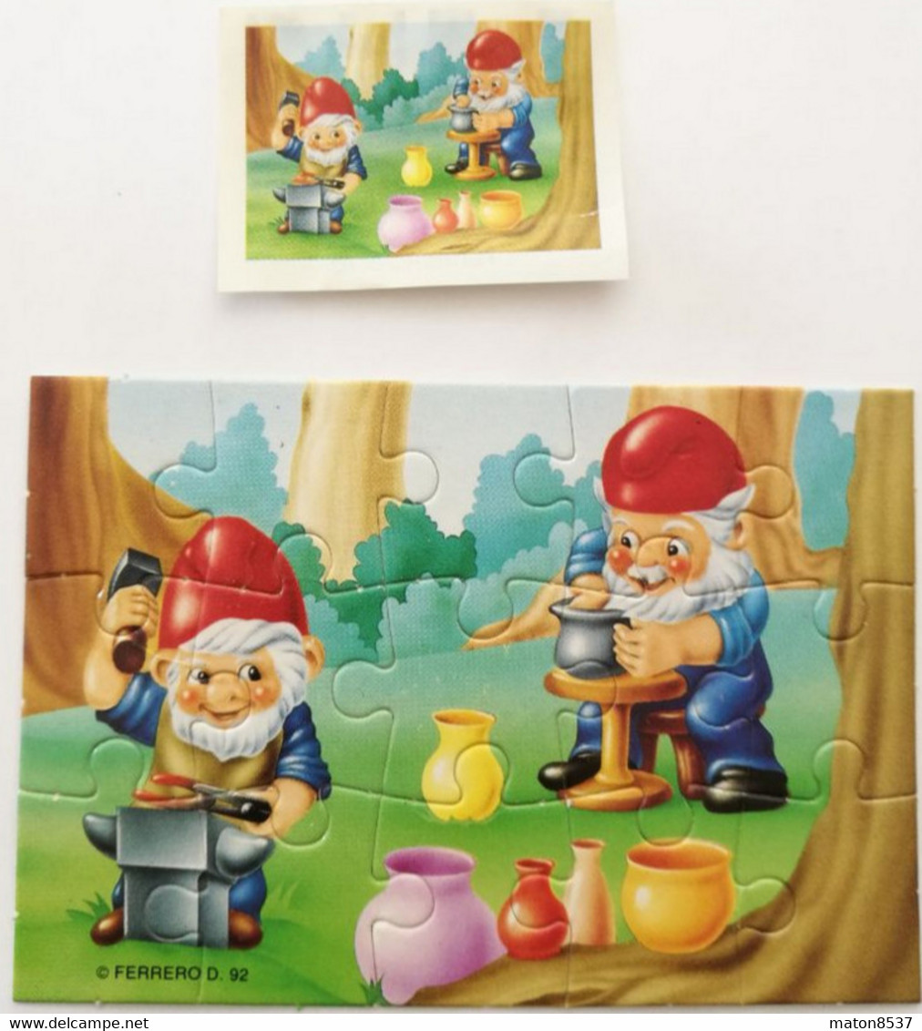 Kinder : Zunft Der Zwerge – Aussen 1993 - Zunft Der Zwerge – 2 + BPZ - Puzzles