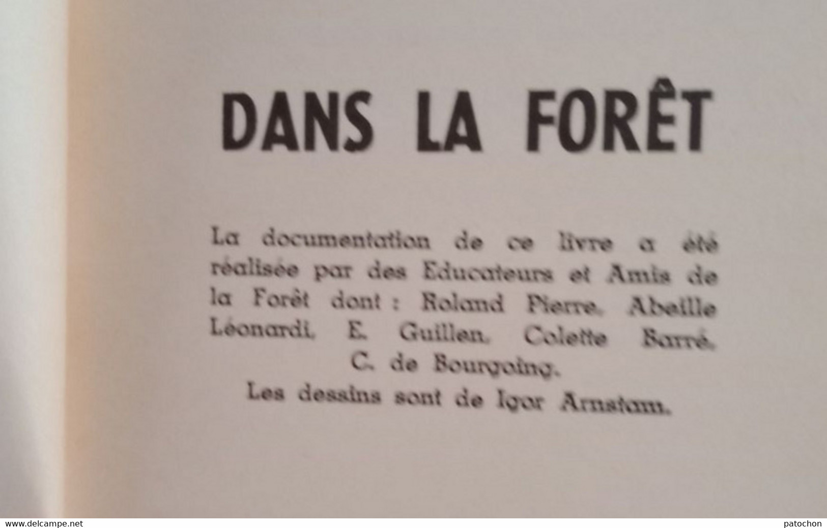 Lot Le Manuel du Chef de Patrouille Scoutisme Campisme L.Lasso Dans la Forêt P.I.D.F