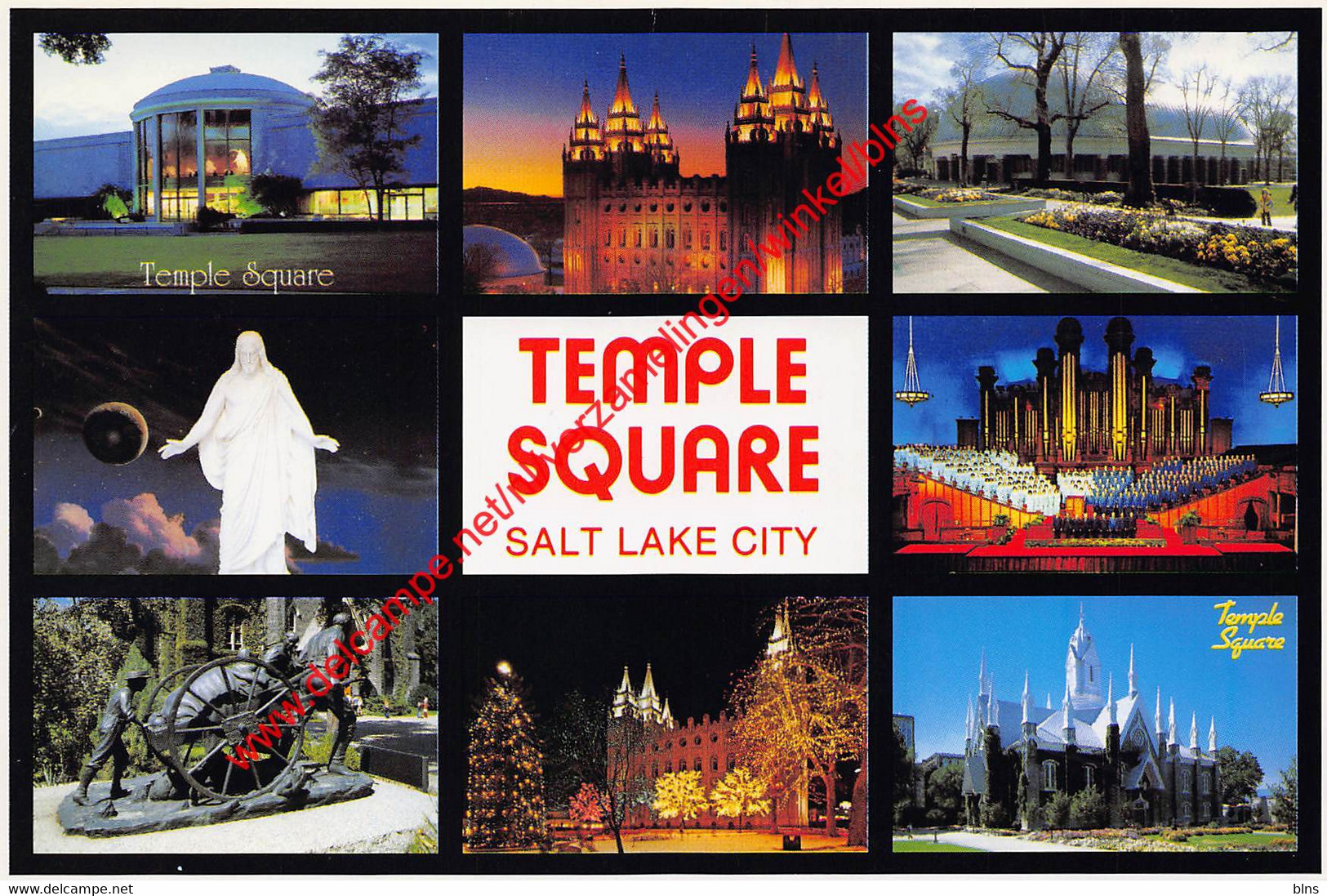 Temple Square - Salt Lake City - Utah - United States USA - Salt Lake City