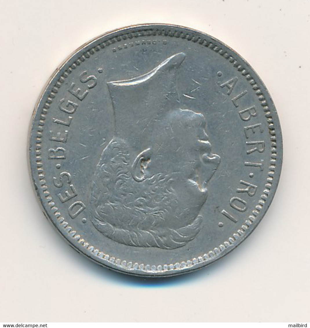 BELGIUM België Belgique - UN BELGA 5 Francs 1931 - 5 Frank & 1 Belga