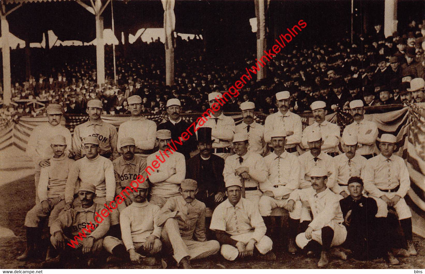 Polo Grounds Stadium - New York Vs Boston - Baseball - 1886 - New York - United States USA - Stadi & Strutture Sportive