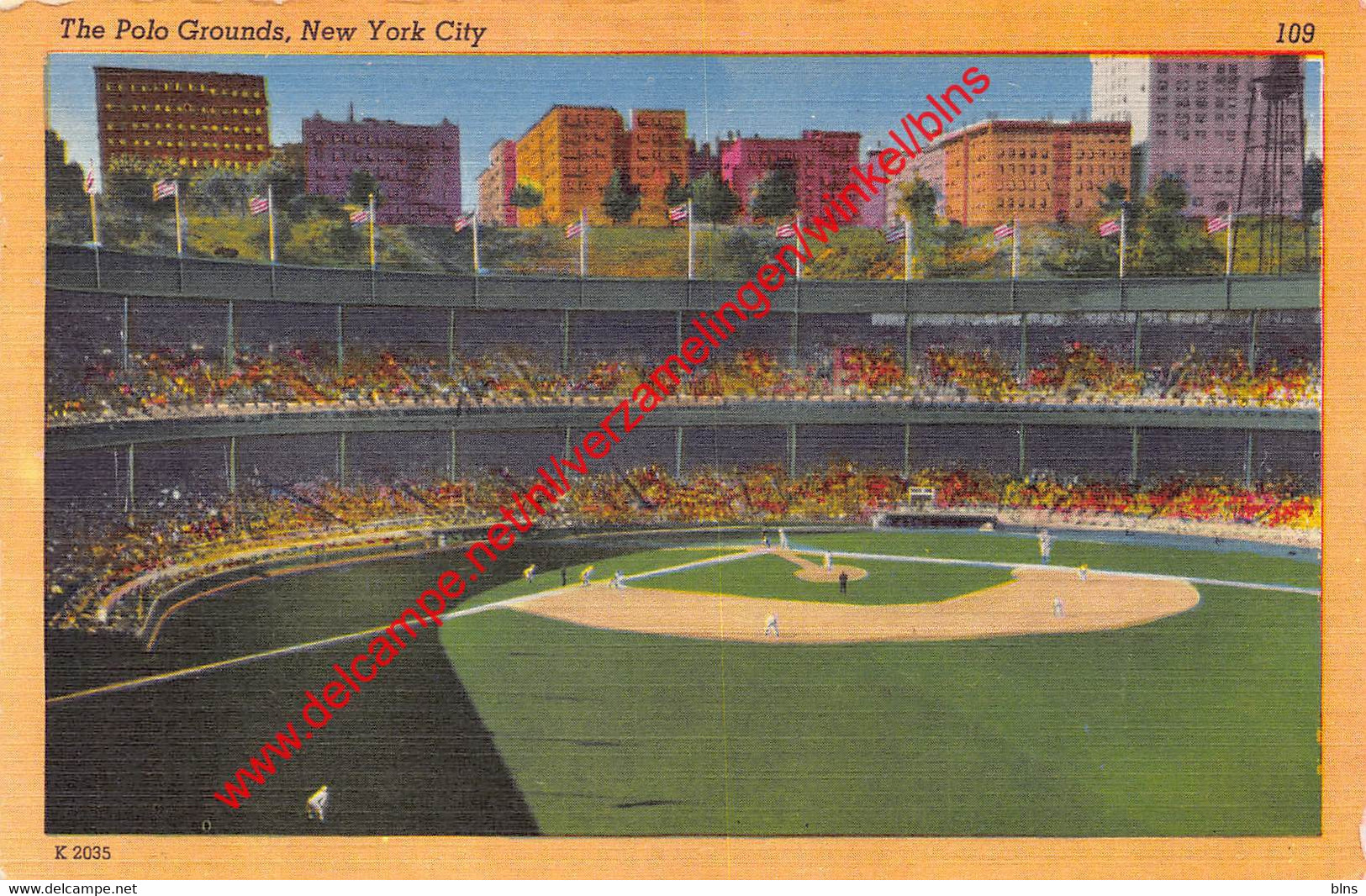 Polo Grounds Stadium - New York Giants - Baseball - New York - United States USA - Stadia & Sportstructuren