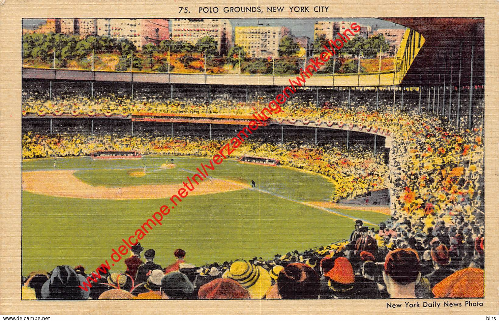 Polo Grounds Stadium - New York Giants - Baseball - New York - United States USA - Stades & Structures Sportives
