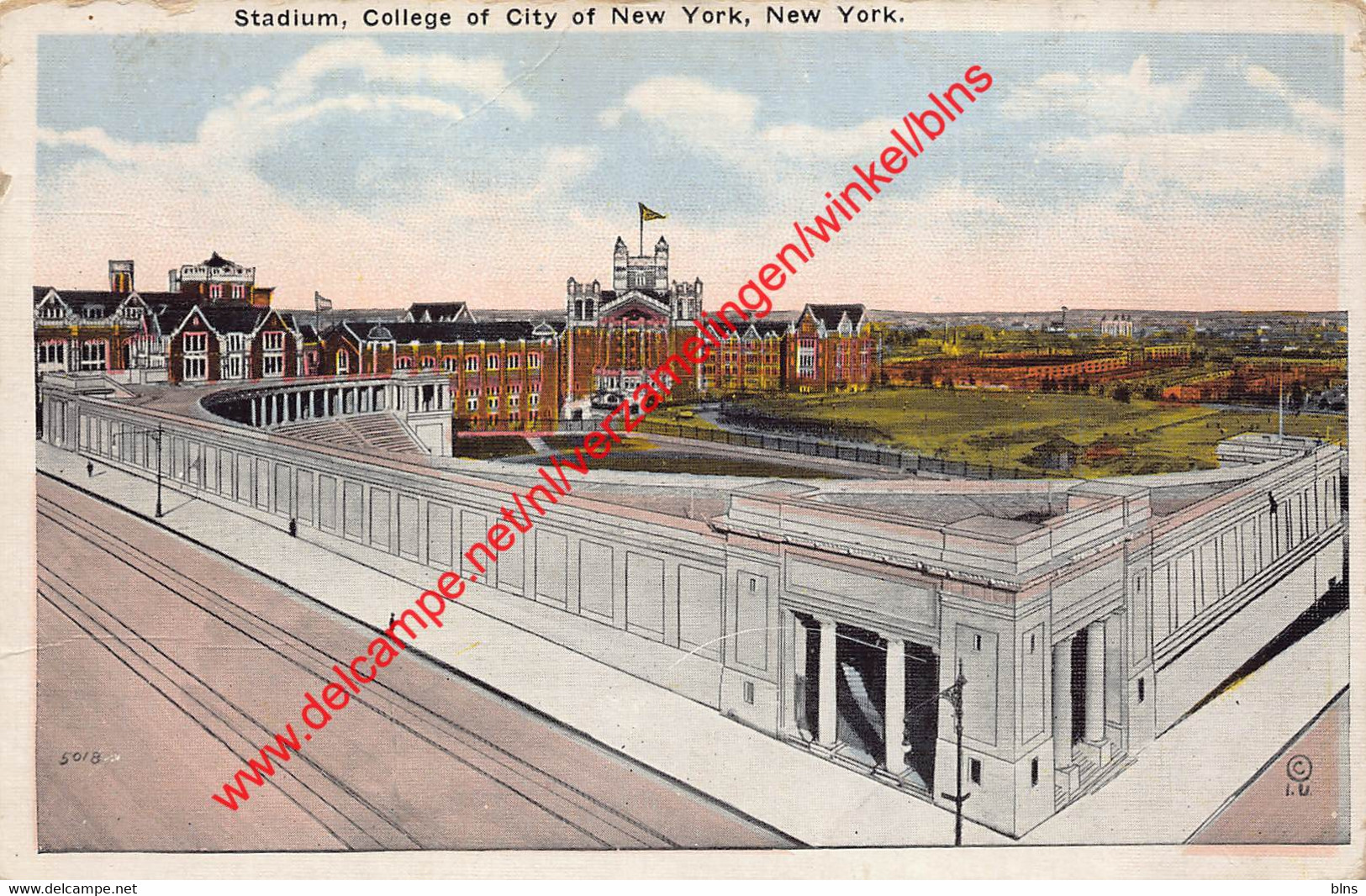 Stadium - College Of City Of New York - Baseball - New York - United States USA - Enseignement, Écoles Et Universités