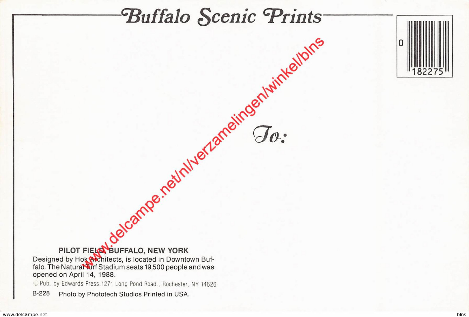 Pilot Field - Buffalo - Baseball - New York - United States USA - Buffalo
